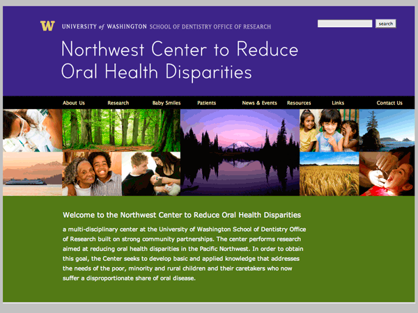 Northwest Center to Reduce Oral Health Disparities